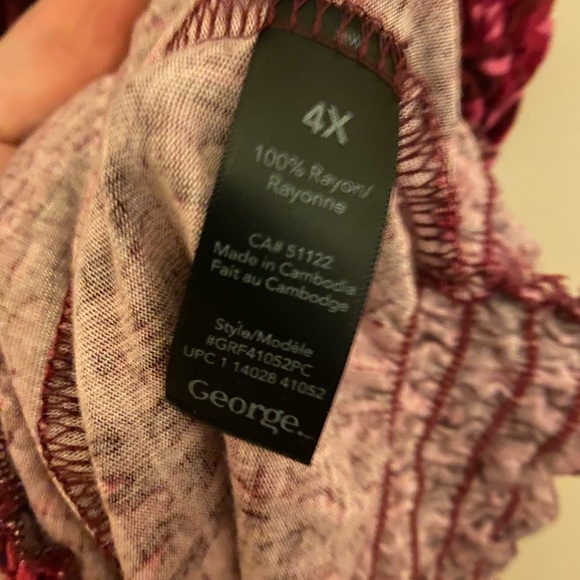 Women's plus size 4x -shorts(⭐️NEW⭐️) &short sleeve top (vguc) - Picture 8 of 8